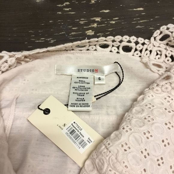 Studio M Cream Lace Midi Dress - Picture 3 of 3